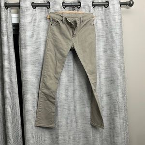 Mens Levi Khaki